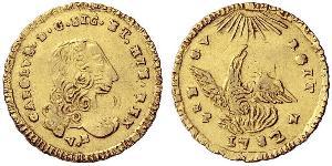 1 Oncia Italy / Italian city-states Gold Charles III of Spain (1716 -1788)