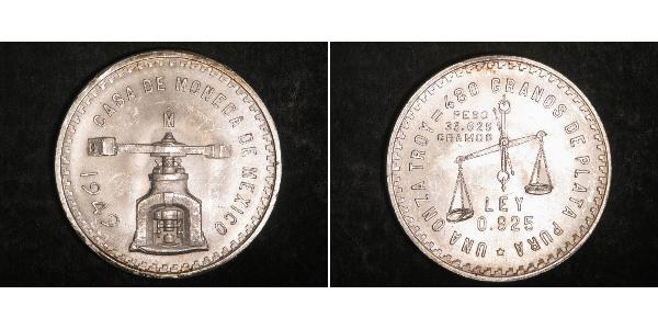 1 Onza Mexique (1867 - ) Argent 
