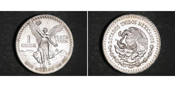 1 Onza Mexique (1867 - ) Argent 