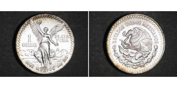 1 Onza Mexique (1867 - ) Argent 