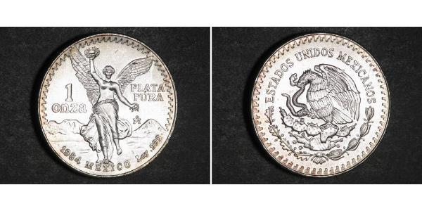 1 Onza Mexique (1867 - ) Argent 