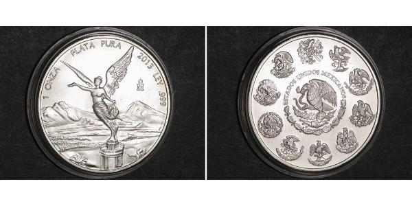 1 Onza Mexique / Mexique (1867 - ) Argent 