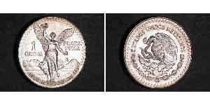 1 Onza Messico (1867 - ) Argento 