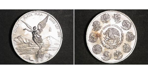 1 Onza Messico (1867 - ) / Messico Argento 