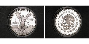 1 Onza México (1867 - ) Plata 