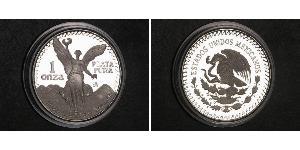 1 Onza México (1867 - ) Plata 