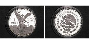 1 Onza México (1867 - ) Plata 