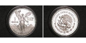 1 Onza México (1867 - ) Plata 