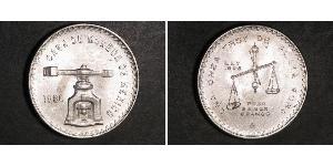 1 Onza México (1867 - ) Plata 