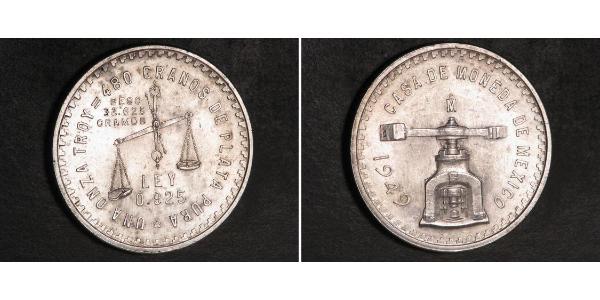 1 Onza México (1867 - ) Plata 