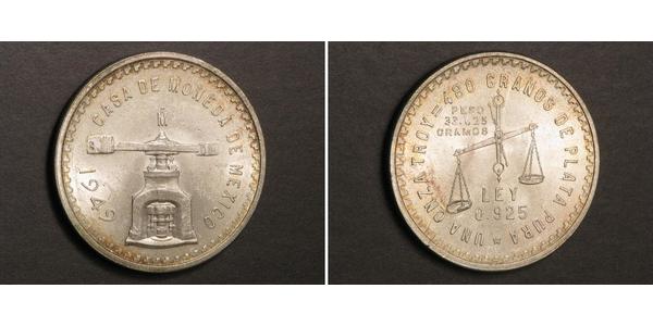 1 Onza México (1867 - ) Plata 