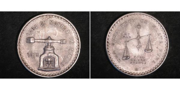 1 Onza Mexiko (1867 - ) Silber 