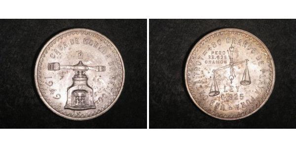 1 Onza Mexiko (1867 - ) Silber 