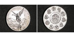 1 Onza Mexiko / Mexiko (1867 - ) Silber 