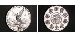 1 Onza Mexiko / Mexiko (1867 - ) Silber 