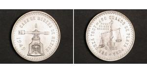 1 Onza United Mexican States (1867 - ) Silver 