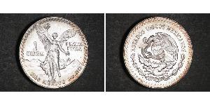 1 Onza United Mexican States (1867 - ) Silver 