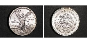 1 Onza United Mexican States (1867 - ) Silver 