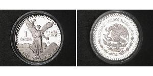 1 Onza United Mexican States (1867 - ) Silver 