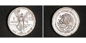 1 Onza United Mexican States (1867 - ) Silver 