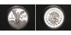 1 Onza United Mexican States (1867 - ) Silver 