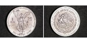 1 Onza Соединённые Штаты Мексики (1867 - ) Серебро 