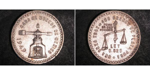 1 Onza 墨西哥 銀 