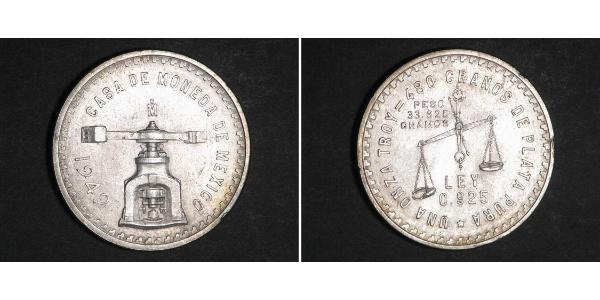 1 Onza 墨西哥 銀 