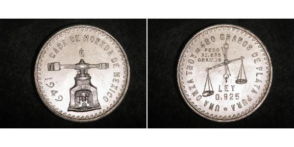 1 Onza 墨西哥 銀 