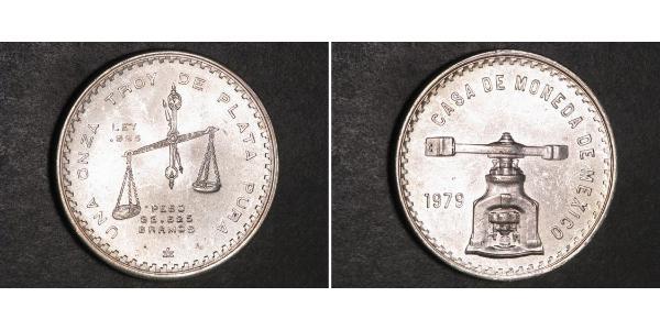 1 Onza 墨西哥 銀 