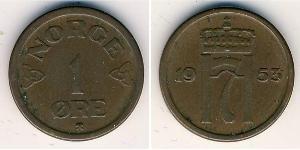 1 Ore Norway Bronze 