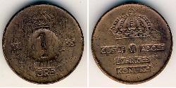 1 Ore Suède Bronze 