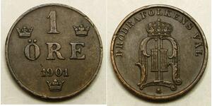 1 Ore Suède Bronze 