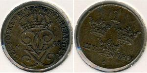 1 Ore Suède Bronze 