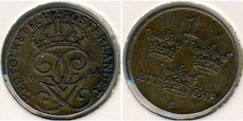 1 Ore Suède Bronze 