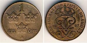 1 Ore Sweden Bronze 