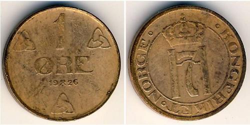 1 Ore Norvegia Bronzo 