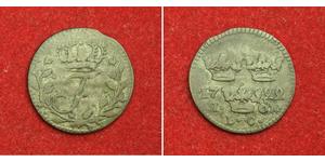 1 Ore Schweden Silber Friedrich (Schweden) (1676 -1751)