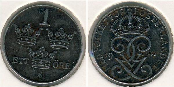 1 Ore Schweden Stahl 