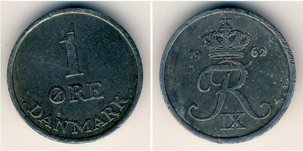 1 Ore Dinamarca Zinc 