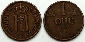 1 Ore Norvège  
