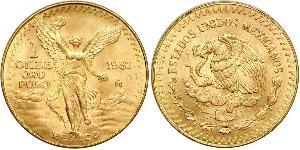 1 Ounce United Mexican States (1867 - ) Gold 