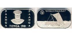 1 Paanga Tonga Argento 