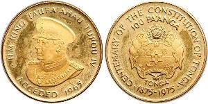 1 Paanga Tonga Gold 