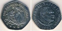 1 Paanga Tonga Kupfer/Nickel 