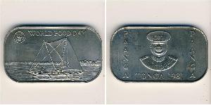 1 Paanga Tonga Níquel/Cobre 