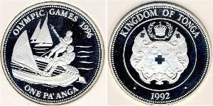1 Paanga Tonga Plata 