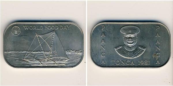 1 Paanga Tonga Rame/Nichel 