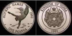 1 Paanga Tonga Silber 