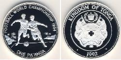1 Paanga Tonga Silber 